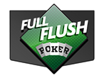 Full Flush Poker Logo