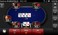 RedKings Poker Mobile - Tisch